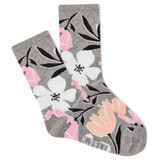 K Bell Jumbo Floral Crew Socks