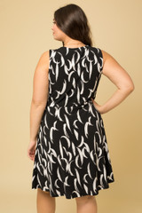 Plus Front Knot Dress