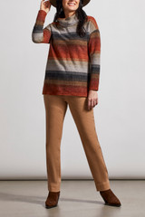 Tribal Cowl Neck Sweater