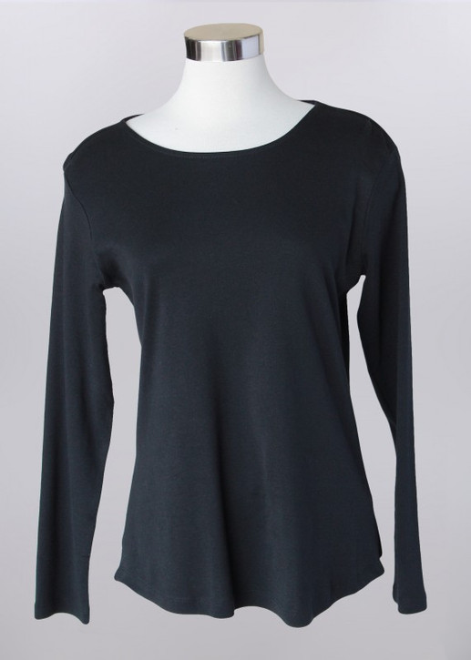 Keren Hart Long Sleeve Basic Crew Tee Keren Hart Long Sleeve Basic Crew Tee