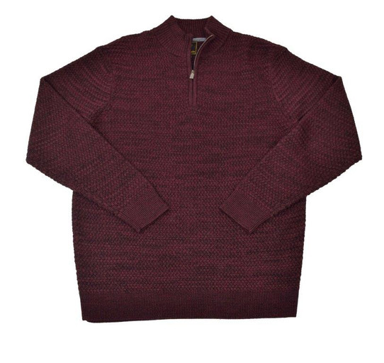 F/X Fusion B&T Basketweave ¼ Zip Sweater