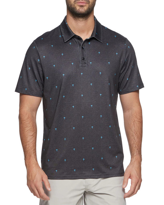 Flag & Anthem Oahu Palm Print Polo