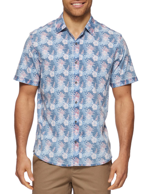 Flag & Anthem Puckett Hibiscus Vintage Shirt