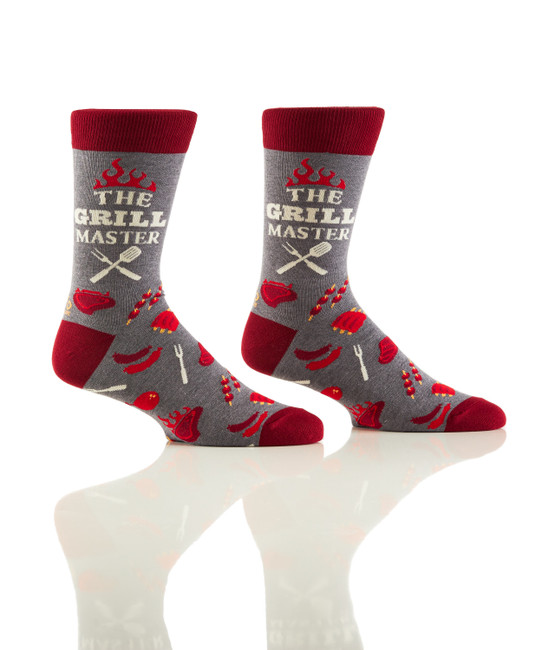 YO Sox Men's Grill Master Socks