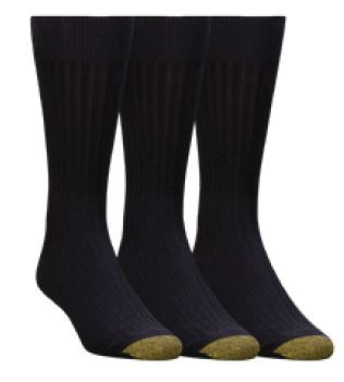 Men's Gold Toe Canterbury Sock - King Sizes - 3PK