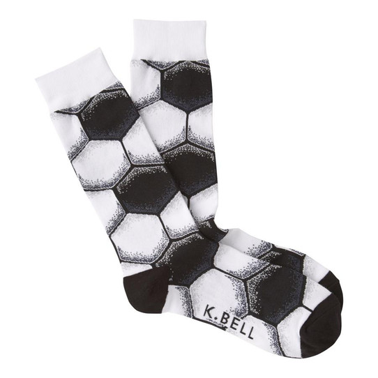 K Bell Men's Soccer Ball Socks