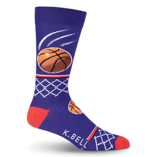 K Bell Men's Basketball Socks