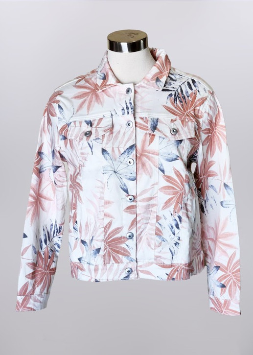 Keren Hart Palm Print Jacket