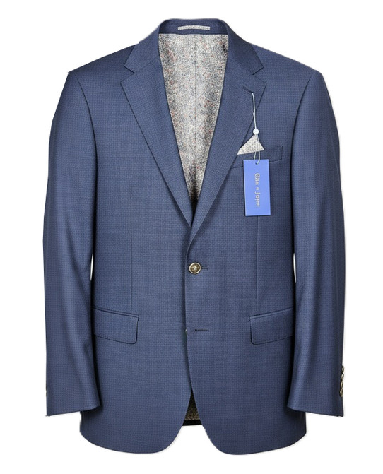 Giles & Jasper Navy Bradley Blazer Giles & Jasper Navy Bradley Blazer