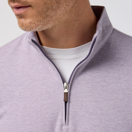 Mizzen+Main KPI Quarter Zip - Purple Dusk - TLY21-PUH