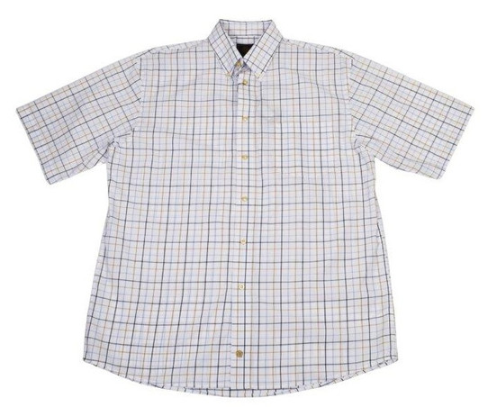 F/X Fusion Short Sleeve Oxford Check Shirt