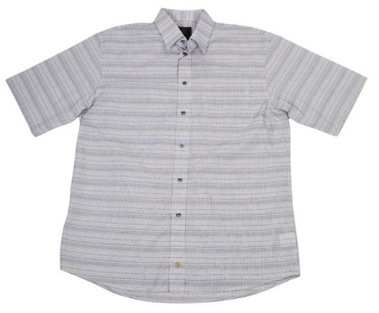 F/X Fusion Short Sleeve Mini Multi Stripe Shirt