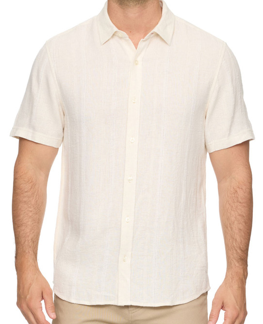 Flag & Anthem Oceanside SS Linen Blend Shirt