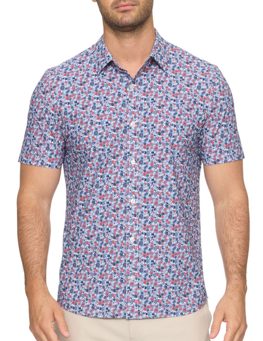 Flag & Anthem Conyers SS Floral Journey Shirt