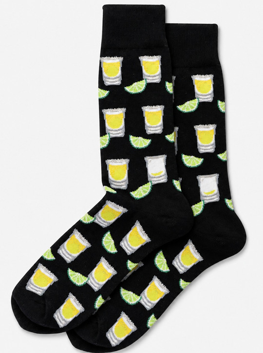 HOTSOX Tequila Shots Crew Sock