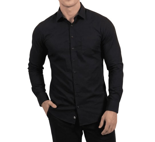 Hustle Dress Shirt - Black