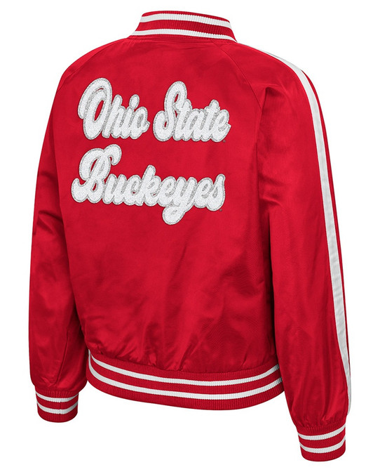 Colosseum Ohio State Buckeyes Tanya Sateen Bomber