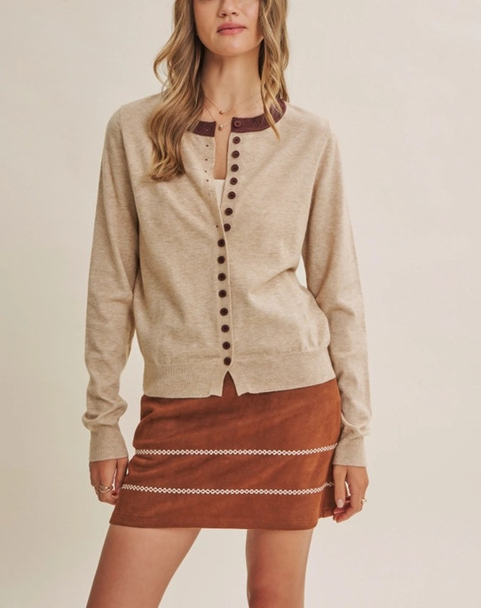 In February Lightweight Everyday Cardigan