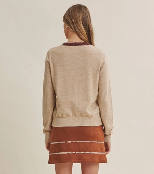 In February Lightweight Everyday Cardigan