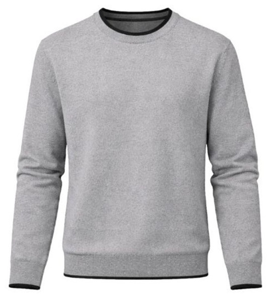 TREND by F/X Fusion Long Sleeve Birdseye Crew With Tipping