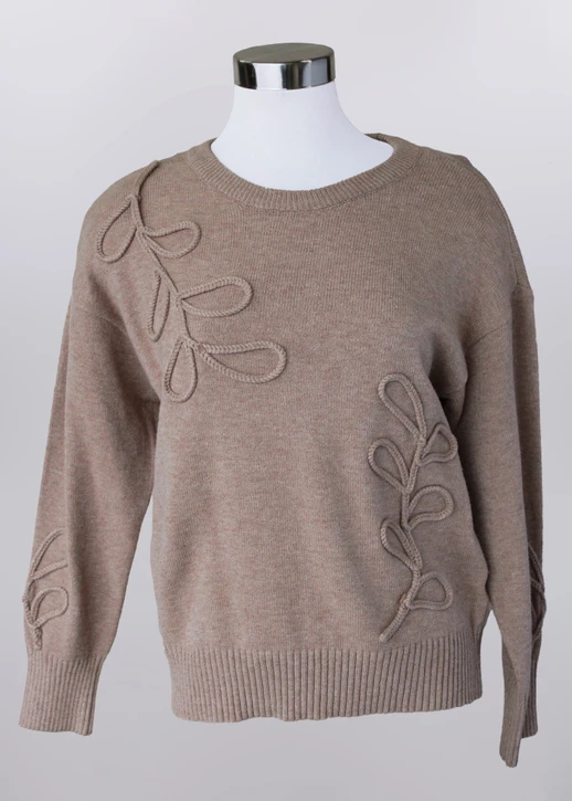 Keren Hart Sweater With Embroidery