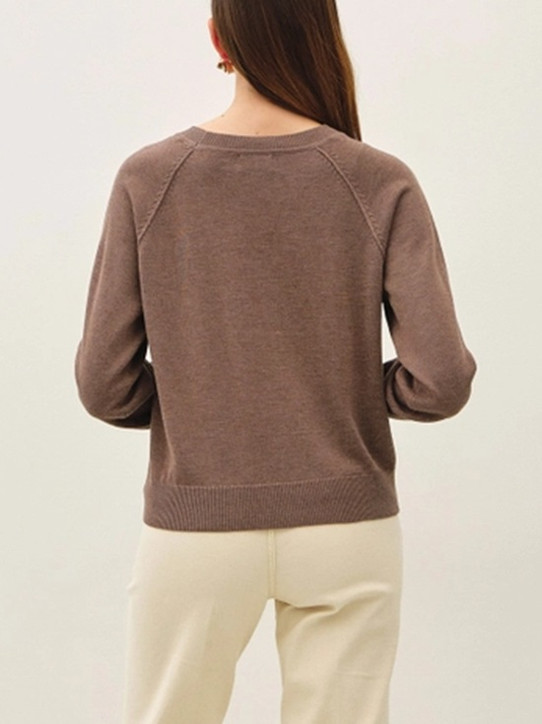 Be Cool Easy Raglan Loose Fit Sweater