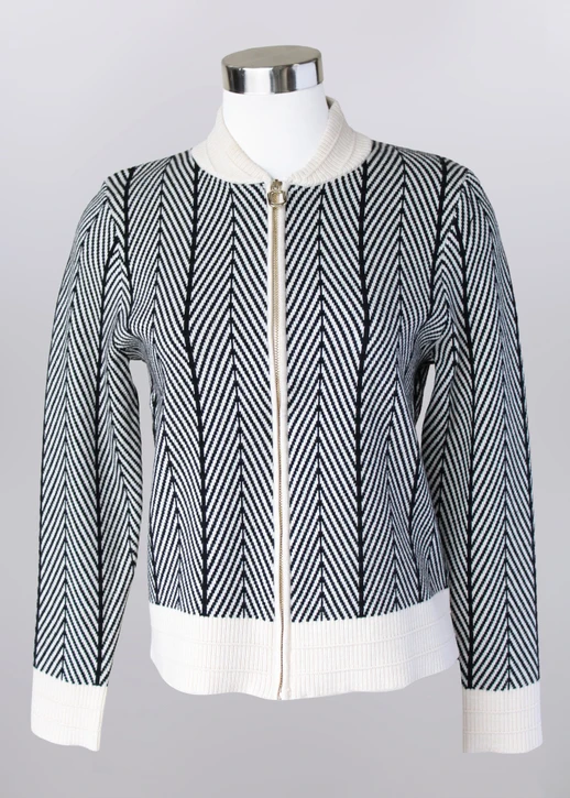 Keren Hart Zip Cardigan