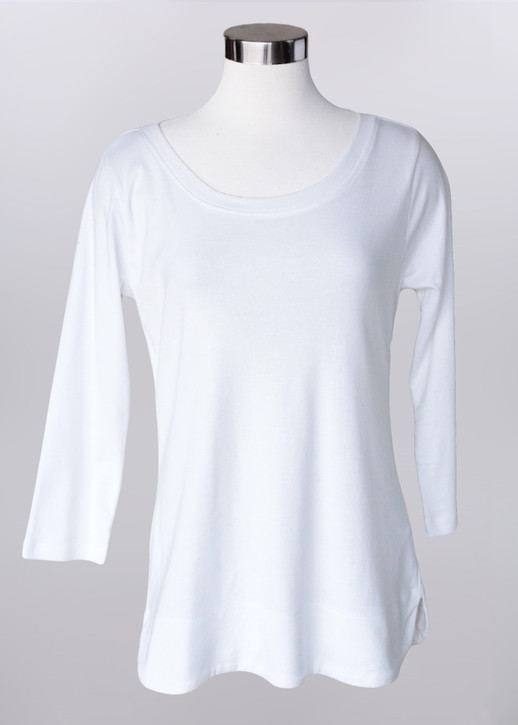 Plus 3/4 Sleeve Top