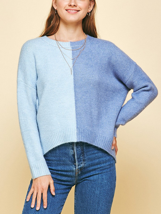 Half & Half Sweater