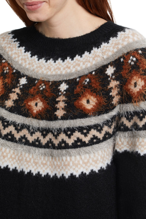 Tribal Intarsia Sweater