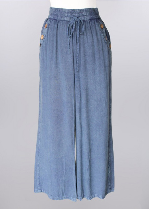 Pull On Wide Leg Pant