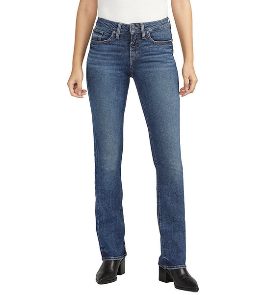 Silver Suki Slim Boot Jean - L93616EAE333