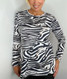 Ethyl Sueded Animal Print Top