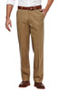 Haggar Premium No Iron Flat Front Khaki