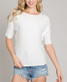 Super Soft Ruffled Dolman Top