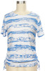 Links Plus Screen Print Stripe Top - 486C