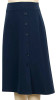 N Touch Ponte Button Skirt - 2376