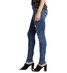 Silver Elyse Skinny Released Hem Jean