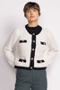 Pink Martini Kiera Pocket Front Sweater