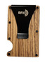 Wooden Element RFID Wallet - Zebra Red