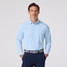 Mizzen+Main Cloud Blue Mini Grid Leeward Dress Shirt