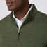 Mizzen+Main KPI Quarter Zip - Olive - TLY19-OLV