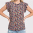 Staccato Smocked Ruffle Sleeve - Floral