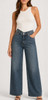 Silver V Front Wide Leg Jeans - L64904HDR236