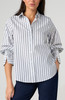 Liverpool Adjustable Sleeve Woven Top