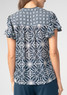 Liverpool Flutter Sleeve Button Front Knit Top