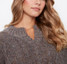 Charlie B Metallic Yarn Longsleeve Sweater