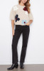 Charlie B Balloon Sleeve Jacquard Sweater