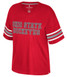 Colosseum Ohio State Buckeyes Tina Studded Tee