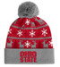 Colosseum Ohio State Buckeyes Christmas Pom Beanie